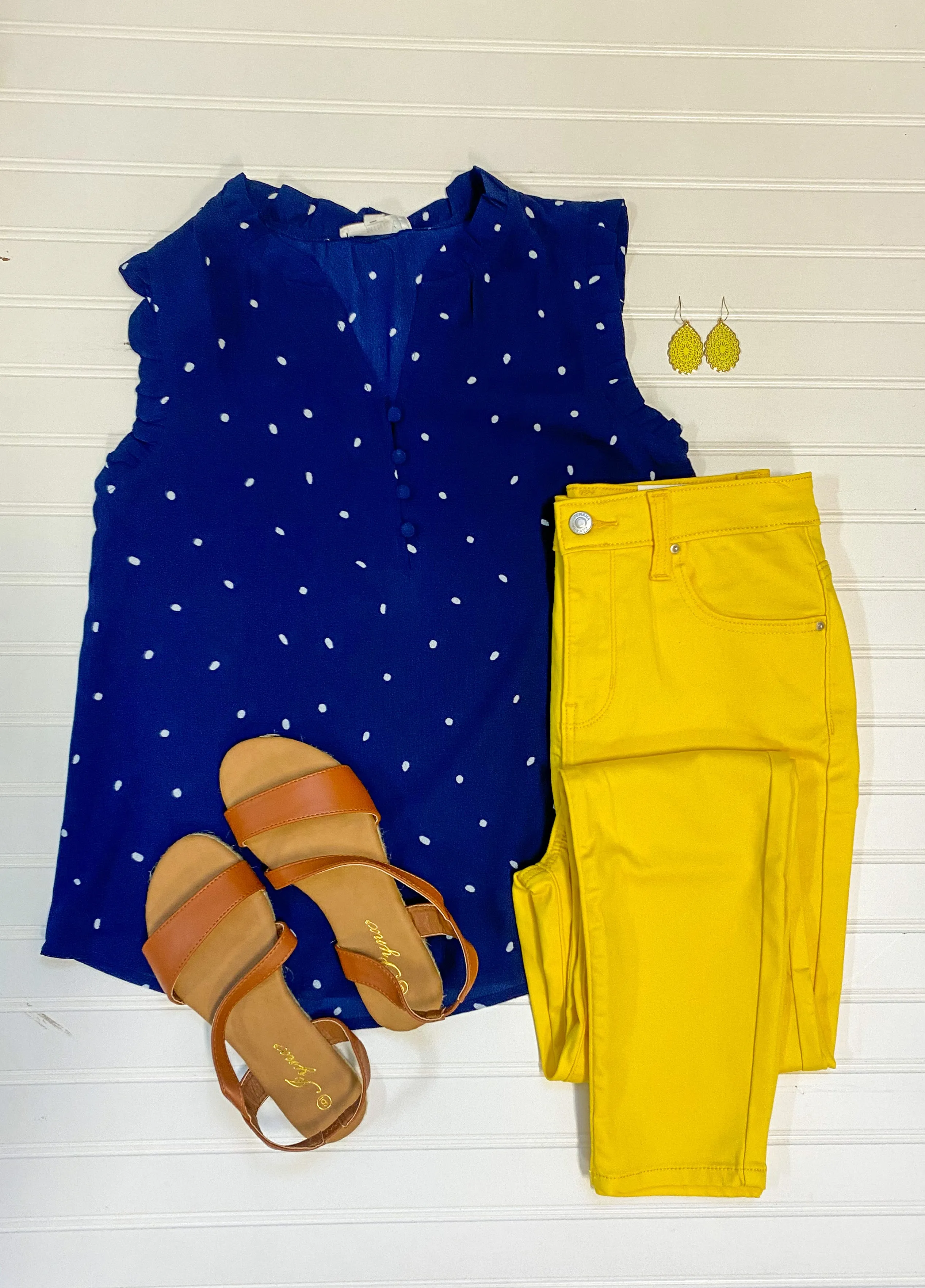 Colored Skinny Denim Pants