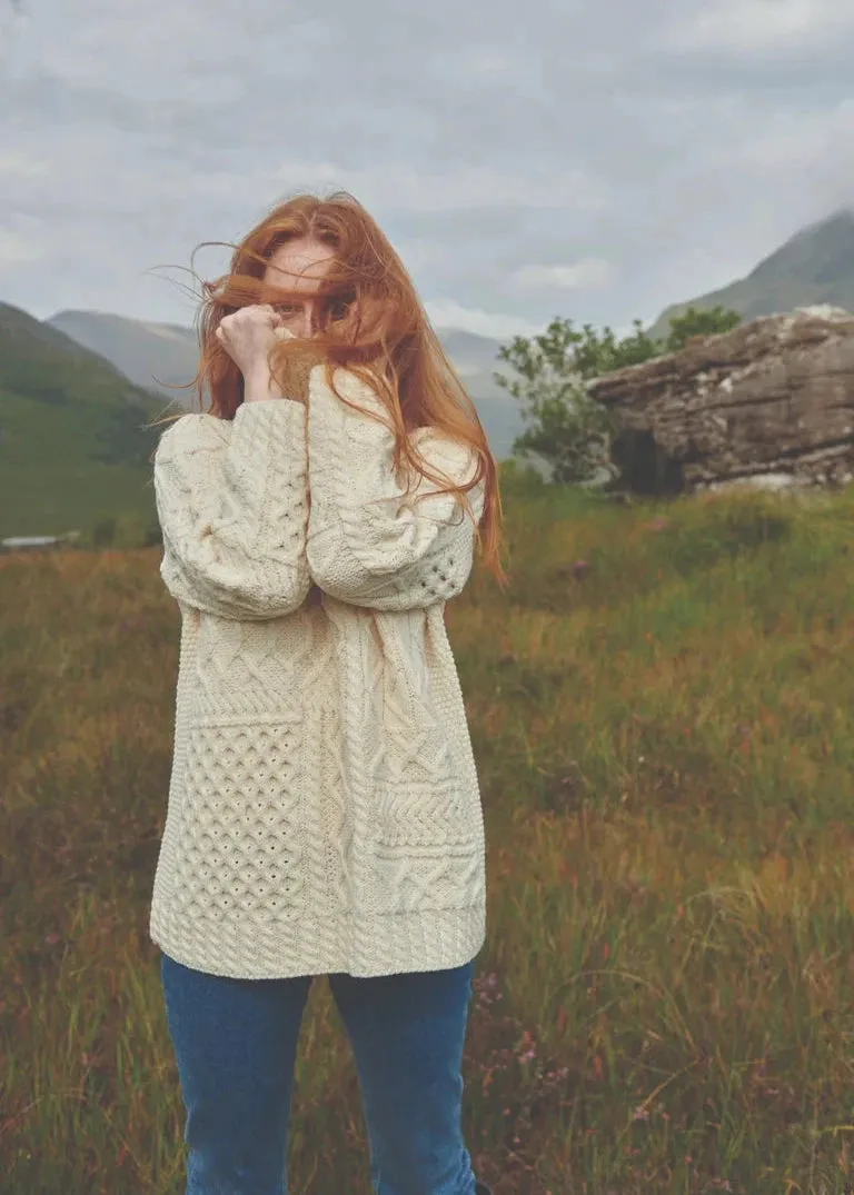 Skellig Oversized Aran Sweater | Natural - Clearance